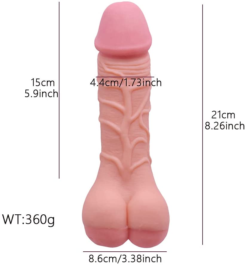Double Function Hollow Penis Sleeve And Soft Realistic Dildo - Lusty Age