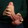 Load image into Gallery viewer, 10 inch Dual-Layered Silicone Nature Huge Dildo - Lusty Age