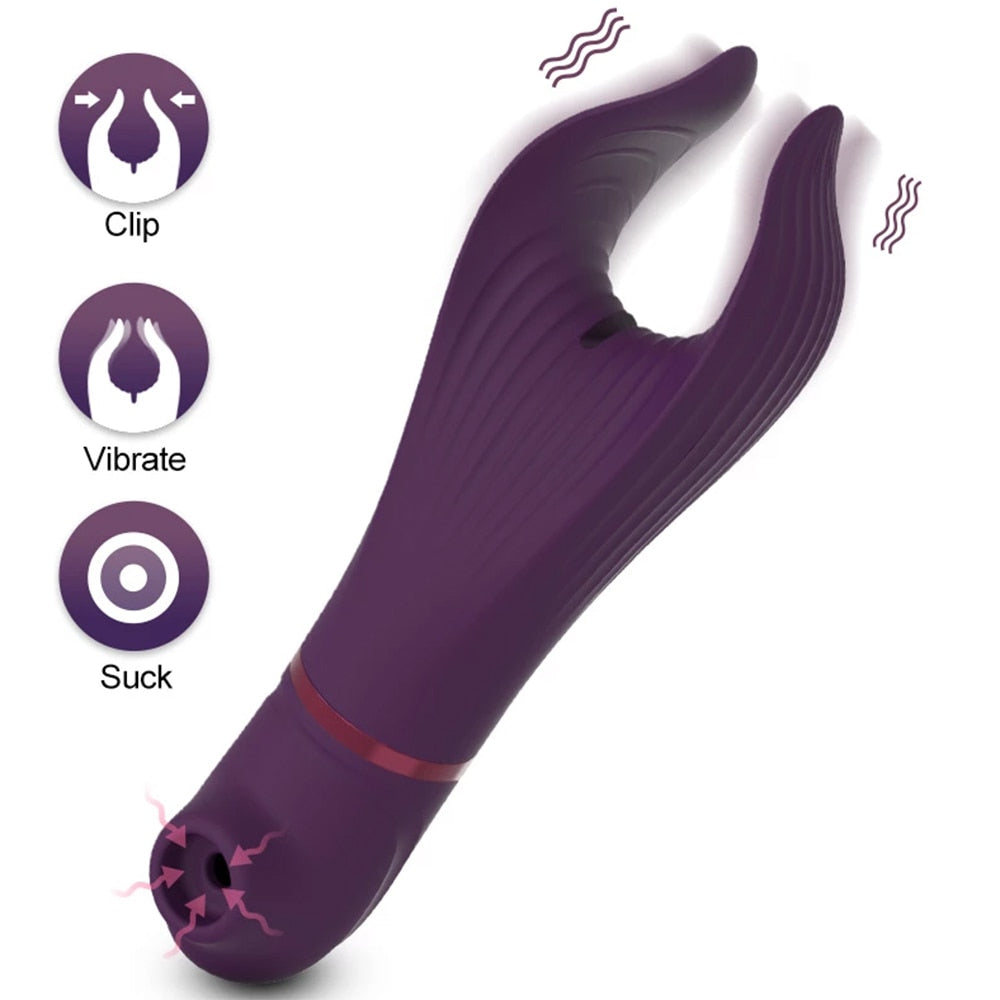 Clitoris Powerful Sucker Clitoris Female Nipples And Penis Vibrator - Lusty Age