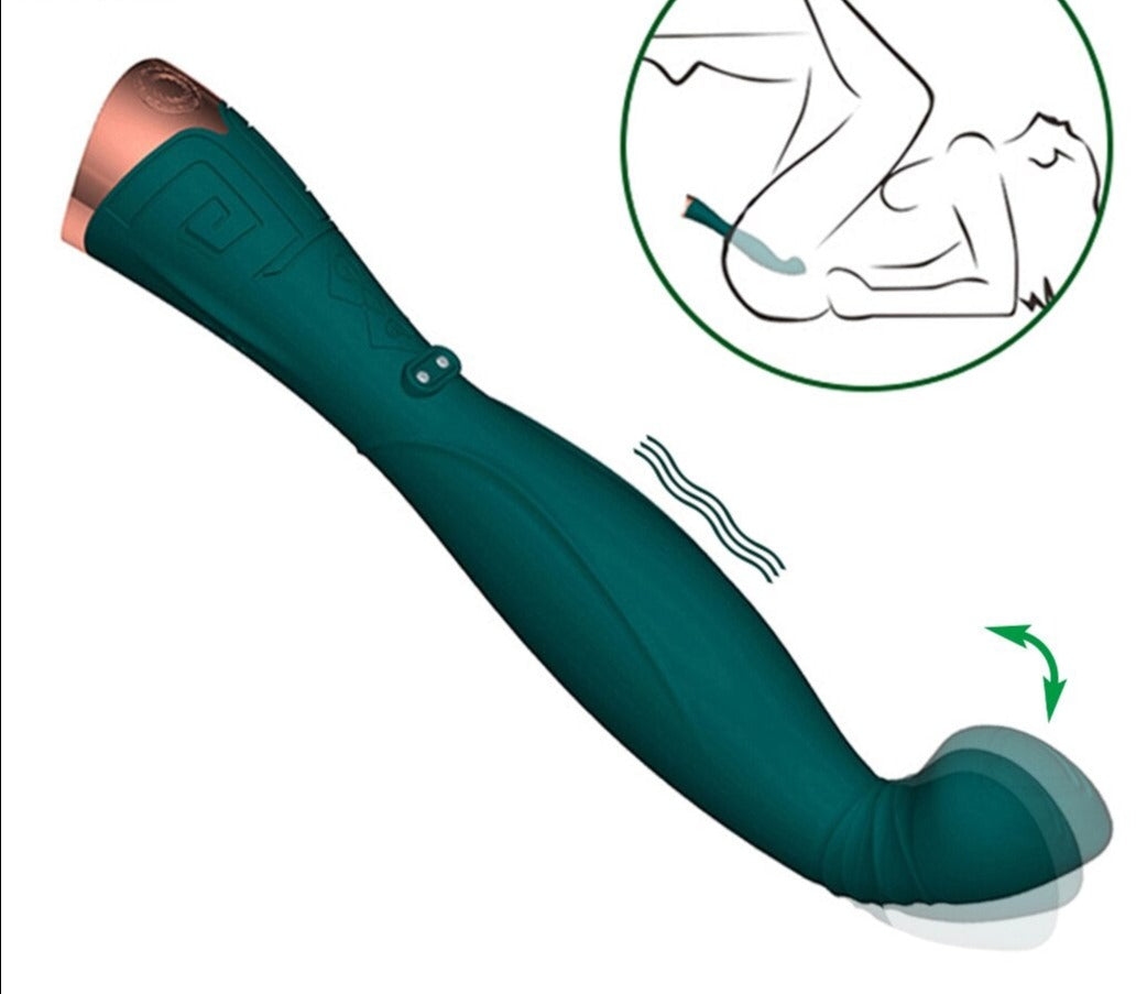 10 Vibration 3 Pummeling G-spot Clitoris Vagina Vibrator - Lusty Age