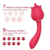 Load image into Gallery viewer, Rose  2 in 1 Clitoral Licking &amp; Vibrating Vibrator - Lusty Age
